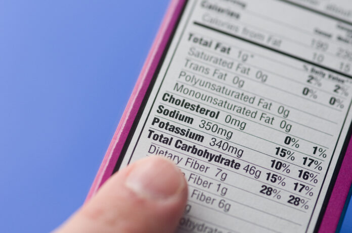 Nutrition Label