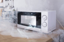 microwave fire
