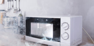 microwave fire