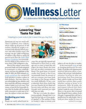 Wellness Letter December 2023
